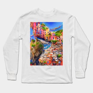 Colorful Village Long Sleeve T-Shirt